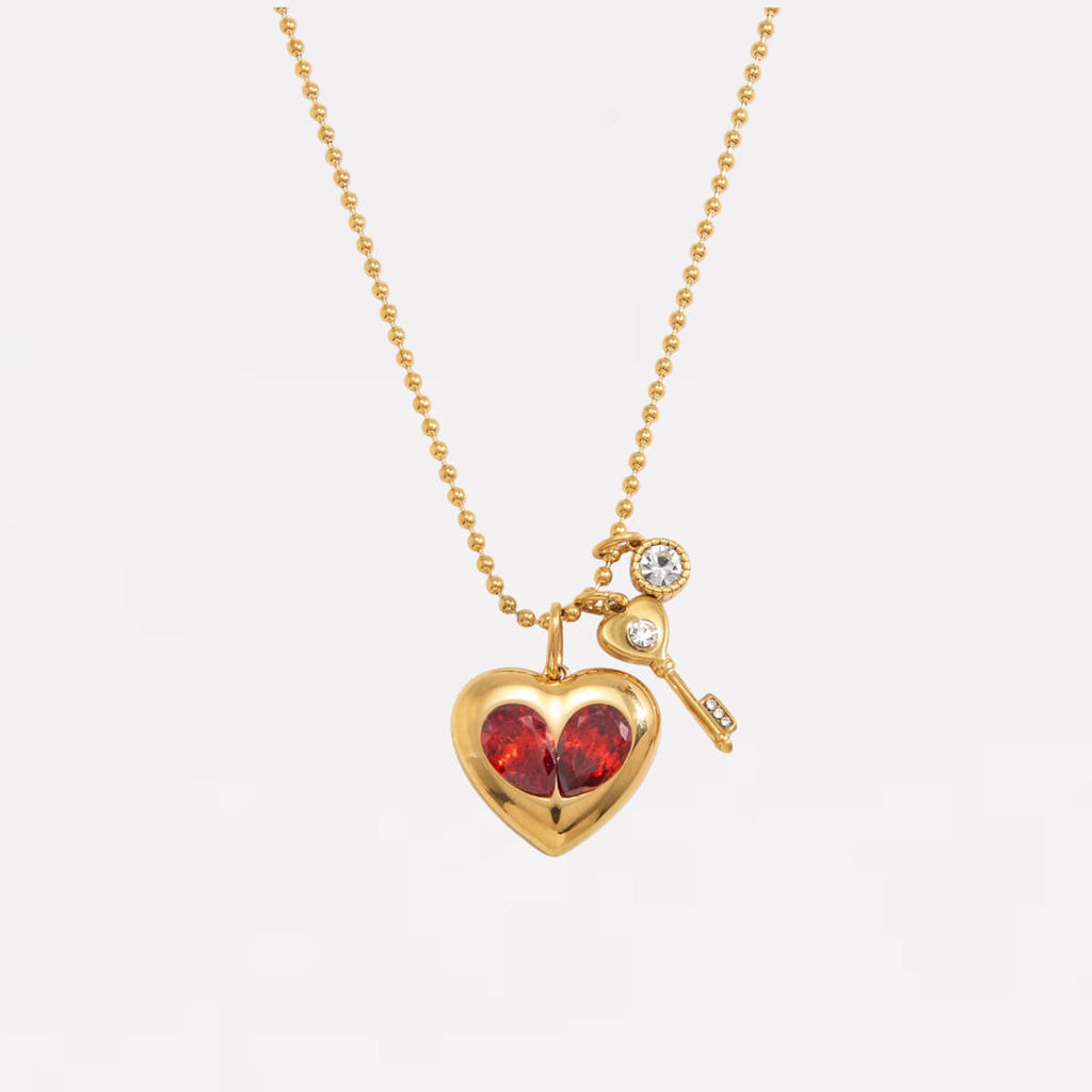 Keyheart Necklace