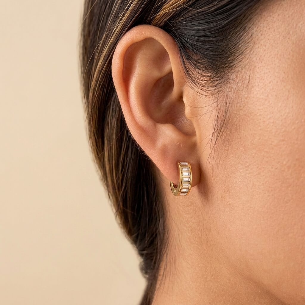 Mirren Earrings‑Clear