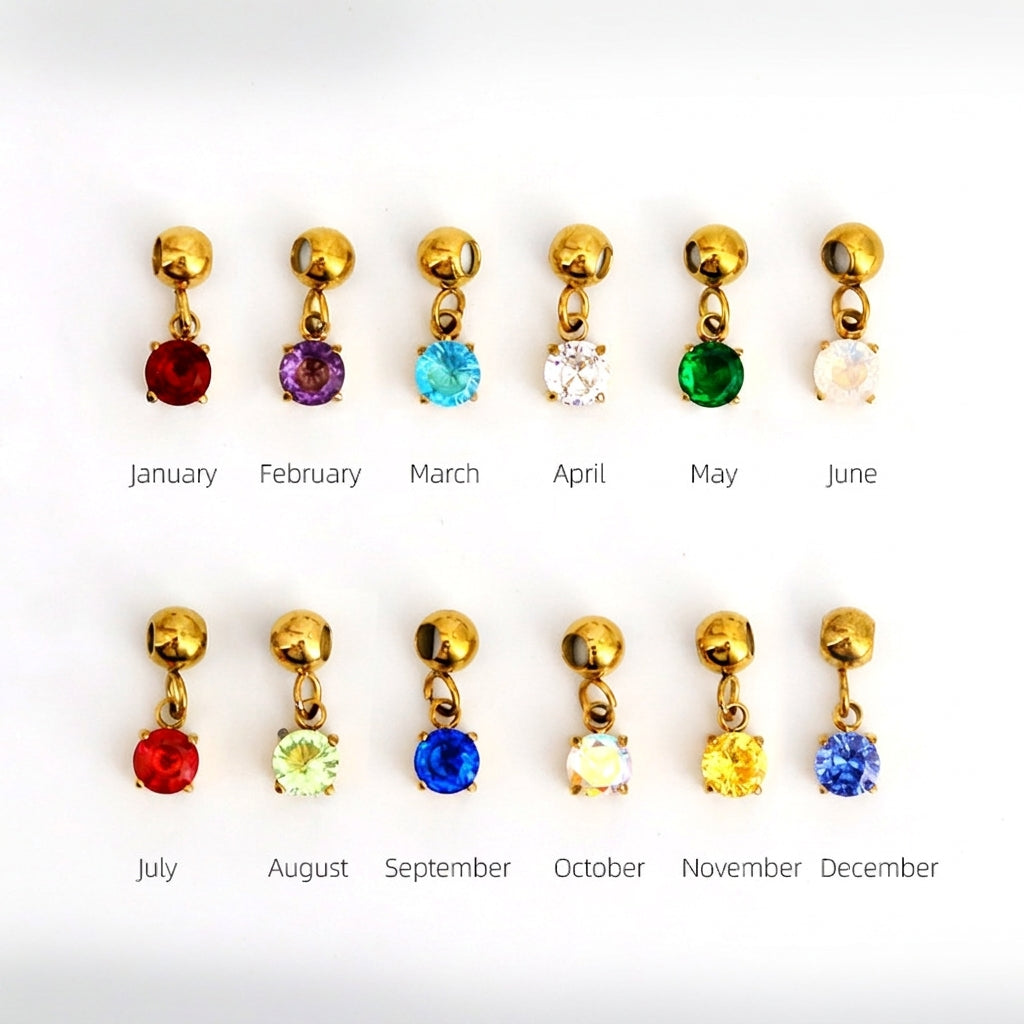 Birthstone Mini Charm