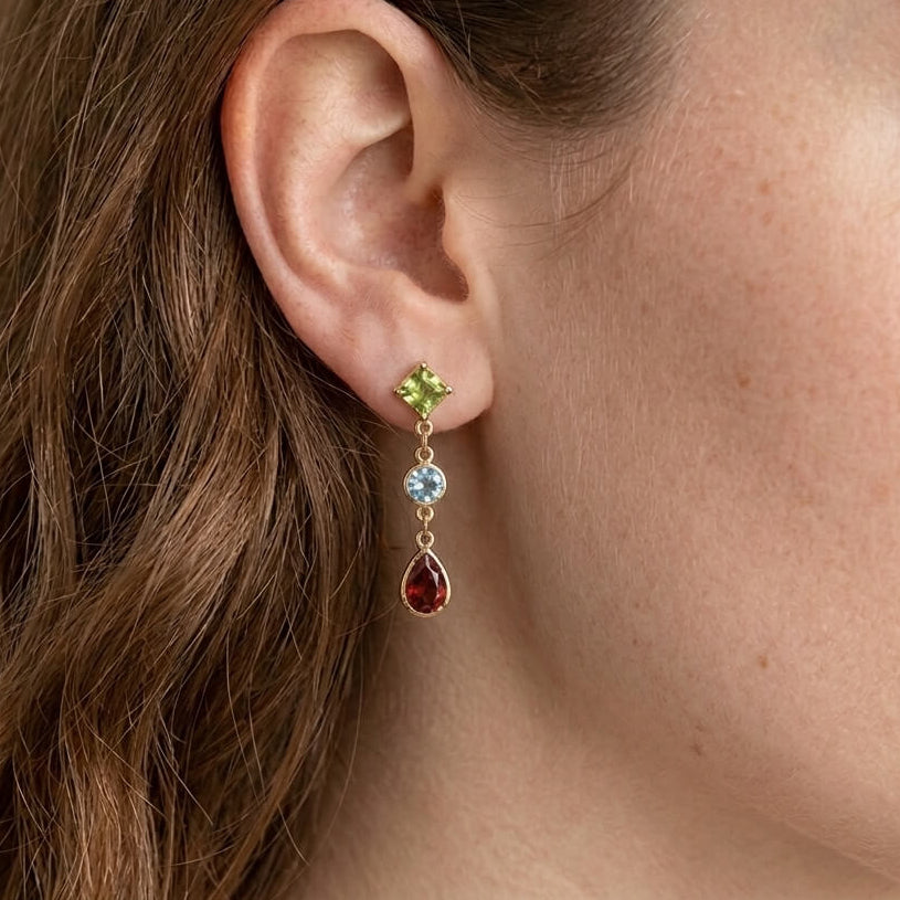 Maren Earrings‑Prismatic