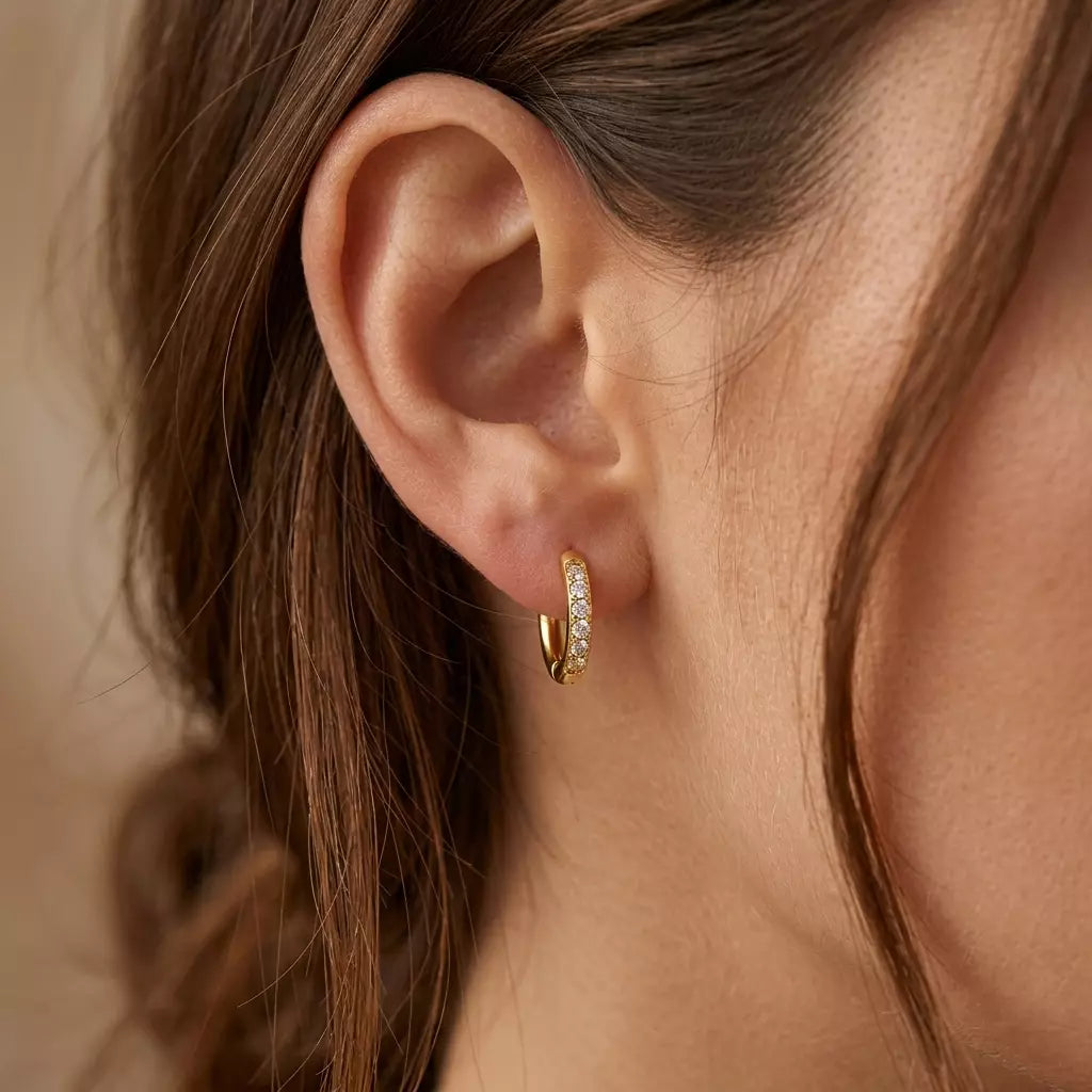 Seraphina Pavé Earrings