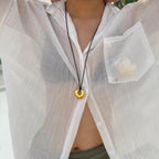 Hollow Heart Cord Adjustable Necklaces