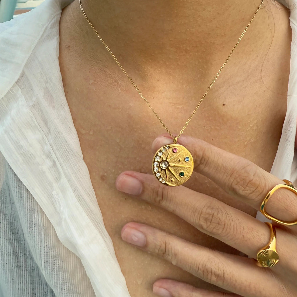 Celestial Star Moon Necklaces