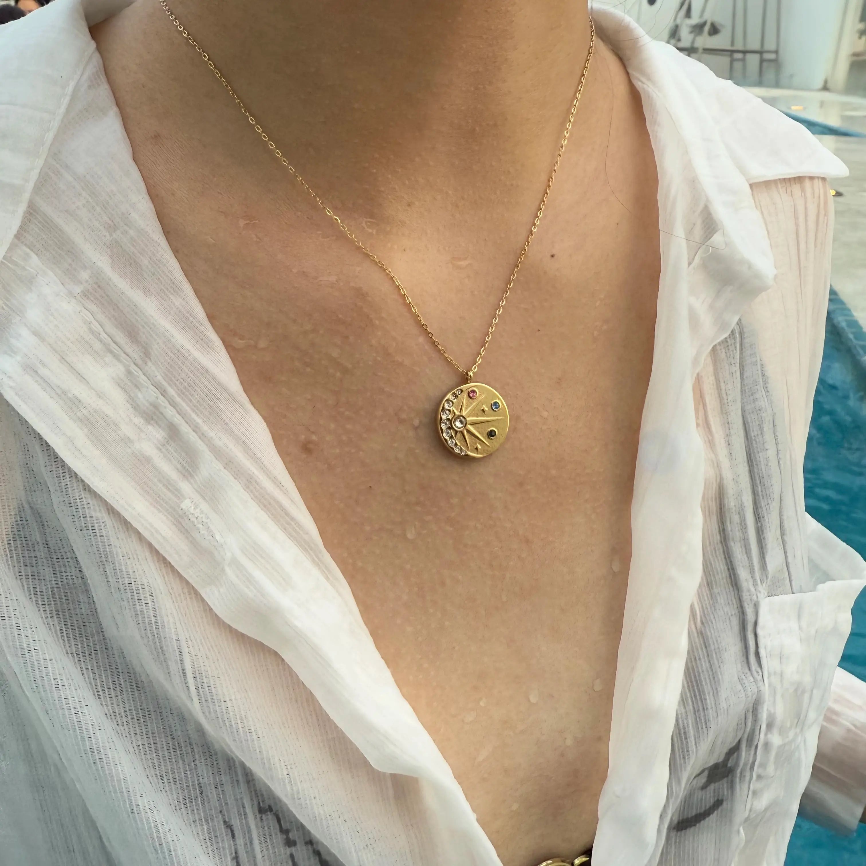 Celestial Star Moon Necklaces