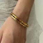 Bamboo Hinged Bangle