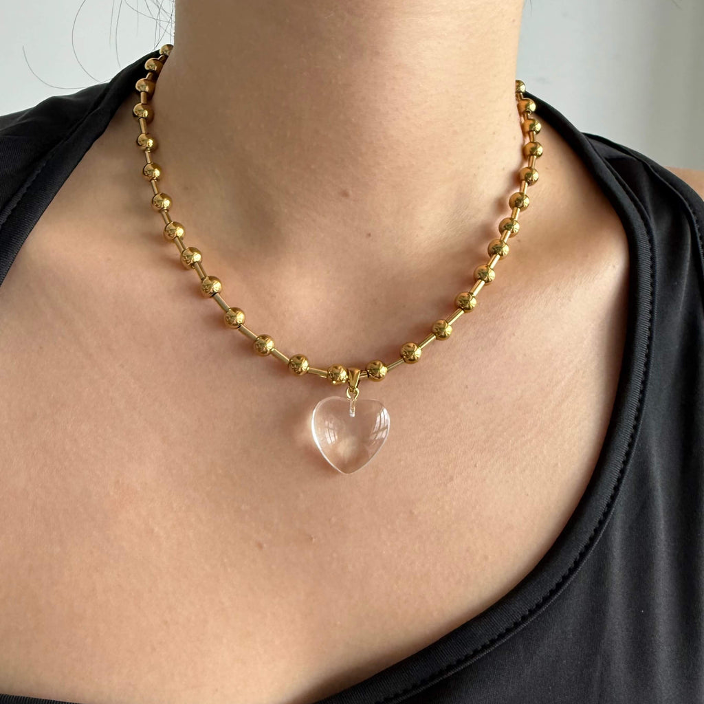 Clearheart Necklace