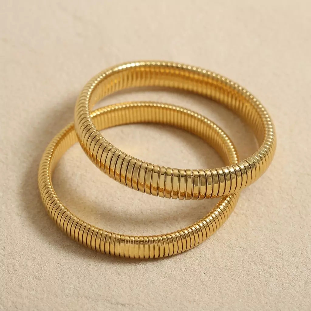 Flex Ribbed Bangle