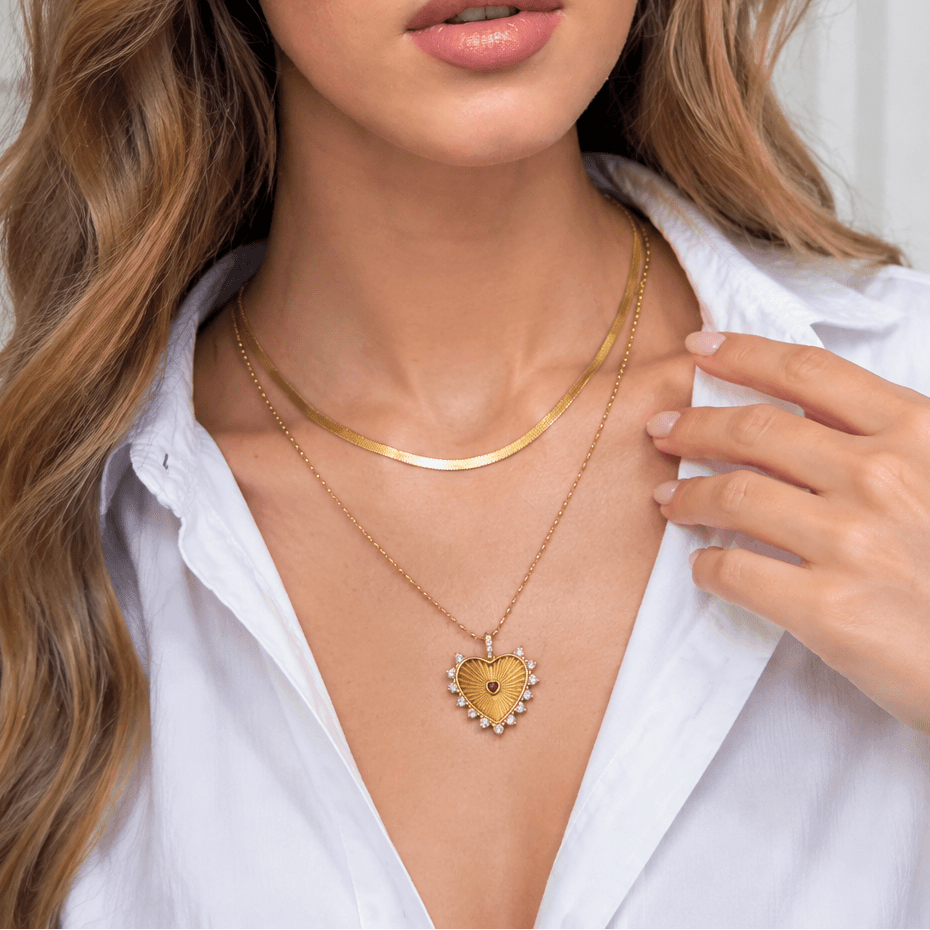 Amora Necklace 【2 Pieces】