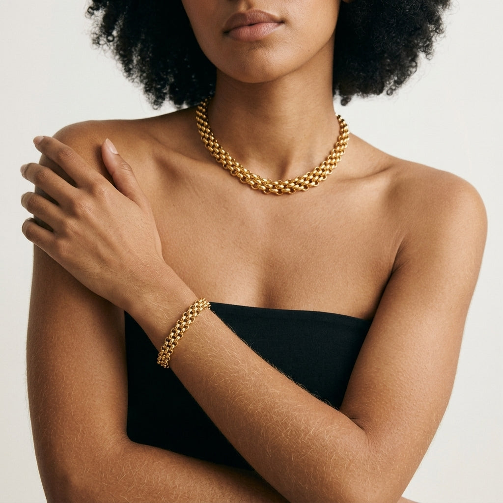 Weave Toggle Bracelet