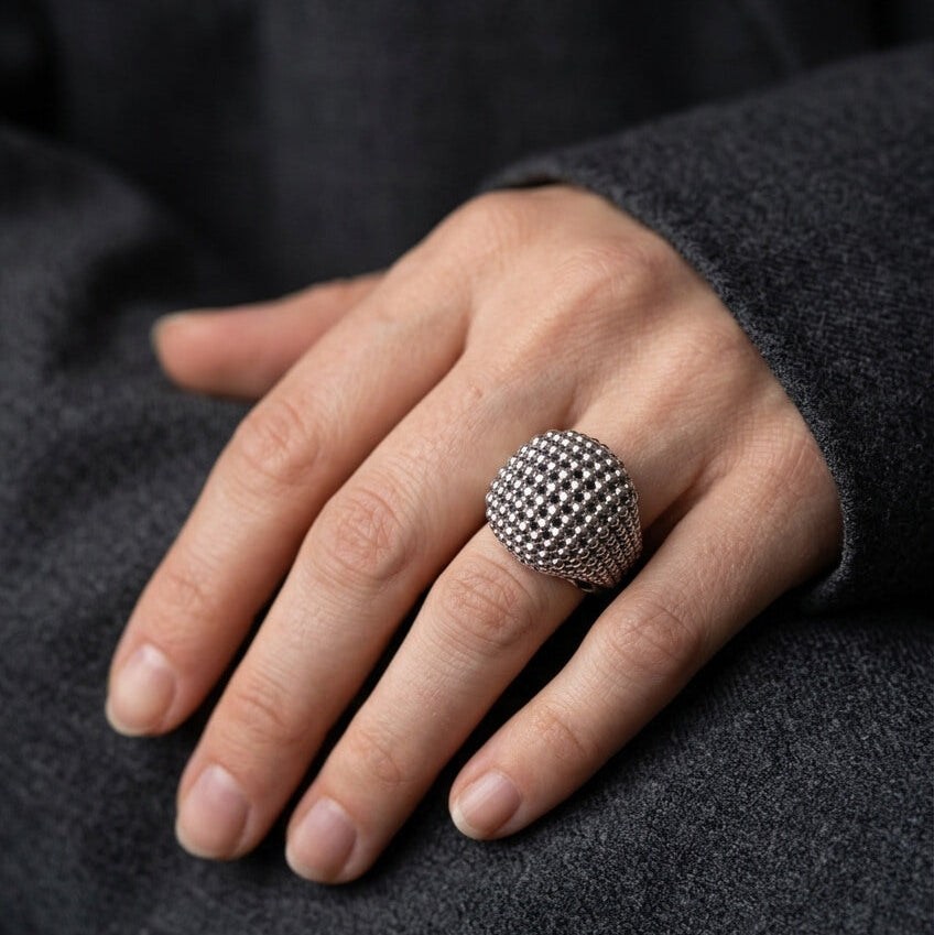 Orbit Ring‑Silver