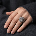 Orbit Ring‑Silver
