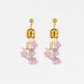 Dusk Amethyst Bell Earrings