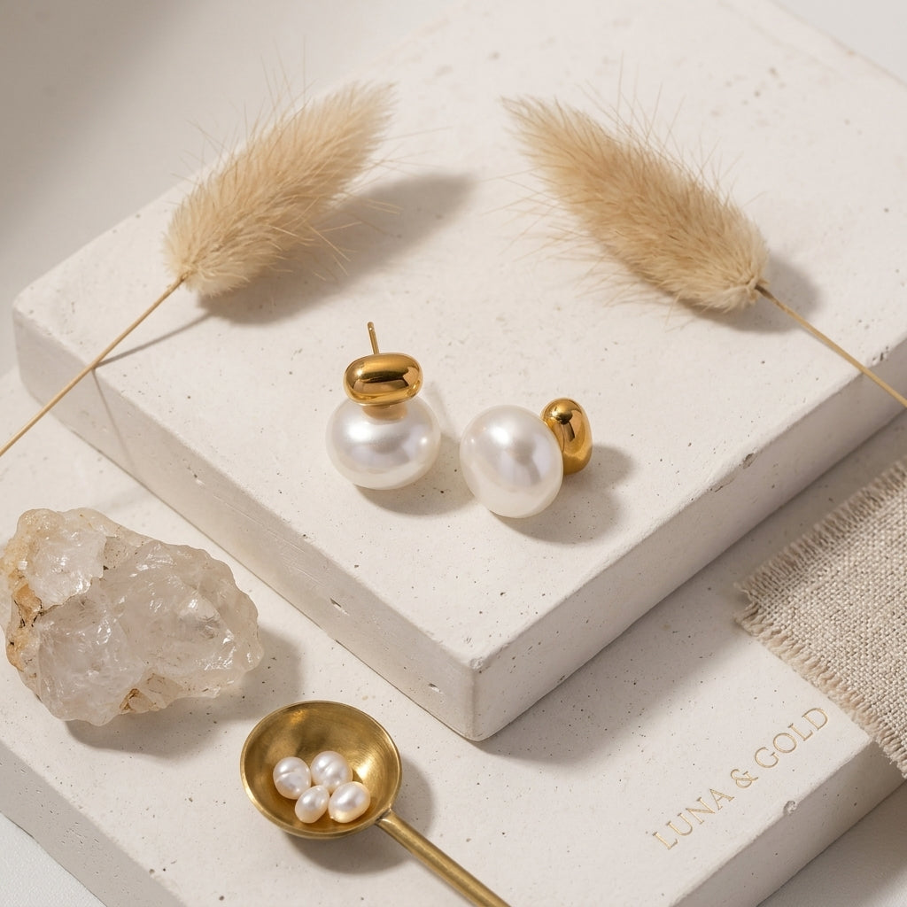 Seren Pearl Earrings