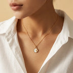 Sunrise Shell Medallion Necklaces