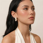 Elowen Earrings‑Cream