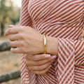 Sleek Gold Bangle