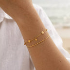 Disc Duo Bracelet