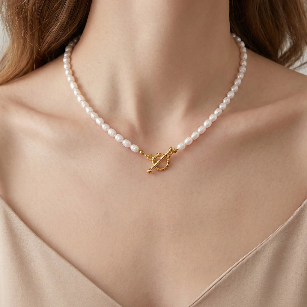 O-Toggle Pearl Bracelets + Necklaces | Jewelry Set