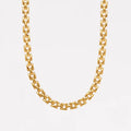 Bold Watch Link Choker Necklaces