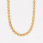 Bold Watch Link Choker Necklaces