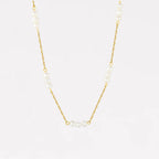 Freshwater Pearl Station Necklaces