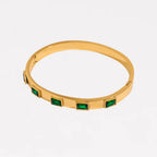 Emerald Glow Bangle