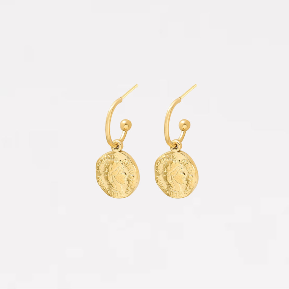 Vintage Coin Earrings
