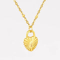 Vintage Heart Lock Necklaces