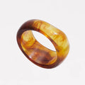 Honey Amber Resin Bangle