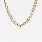 Lucky Charm Layered Station Necklaces