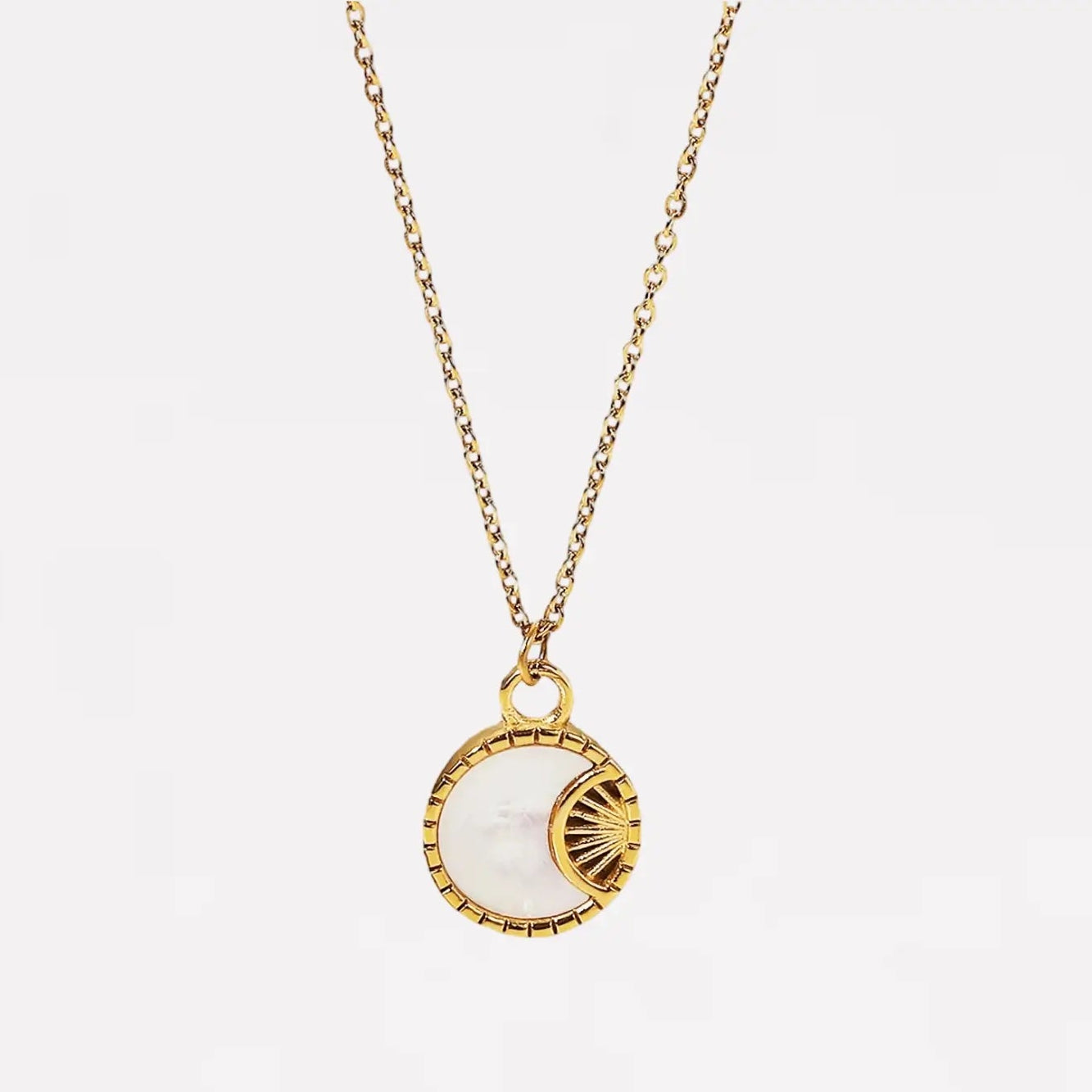 Sunrise Shell Medallion Necklaces