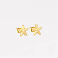 Coral Starfish Earrings