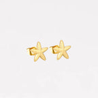 Coral Starfish Earrings