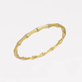 Spark Bamboo Hinged Bangle