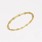 Spark Bamboo Hinged Bangle