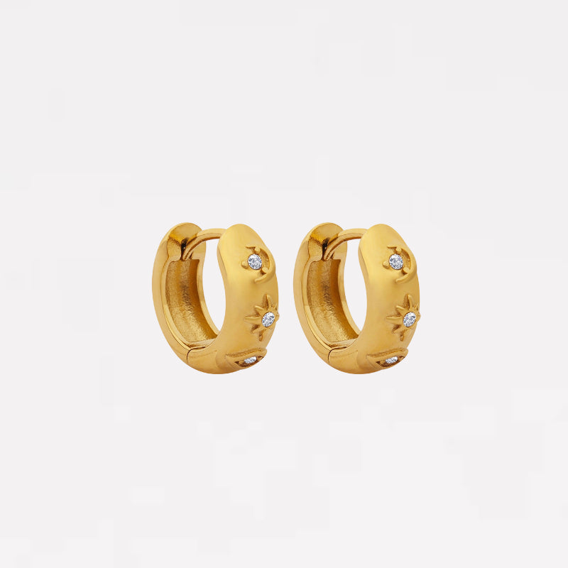 Selene Celestial Earrings