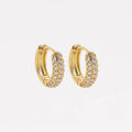 Zora Pavé Earrings