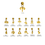 Zodiac Sign Charm