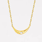 Curved Bar Necklaces