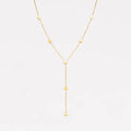 Star Y-Drop Station Necklaces