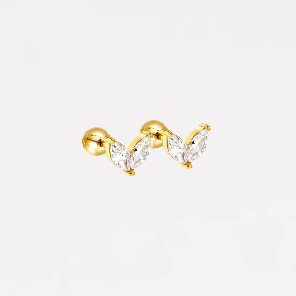 Veyra V Stud Earrings