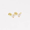 Veyra V Stud Earrings
