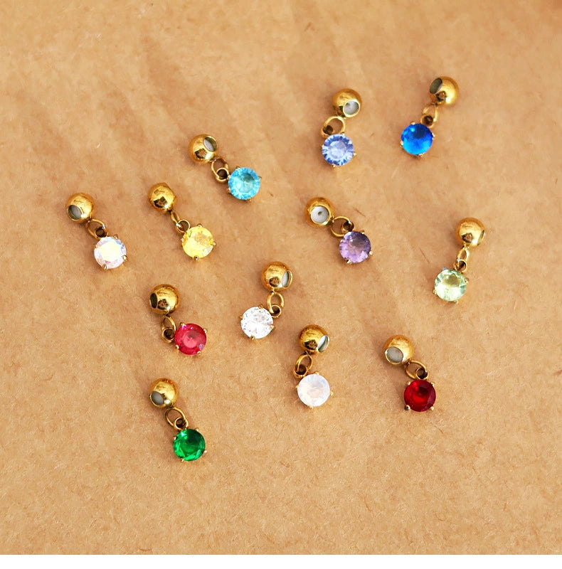 Birthstone Mini Charm