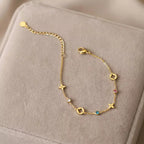 Clover Gem Bracelet