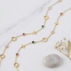 Clover Gem Bracelet