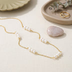Freshwater Pearl Station Necklaces