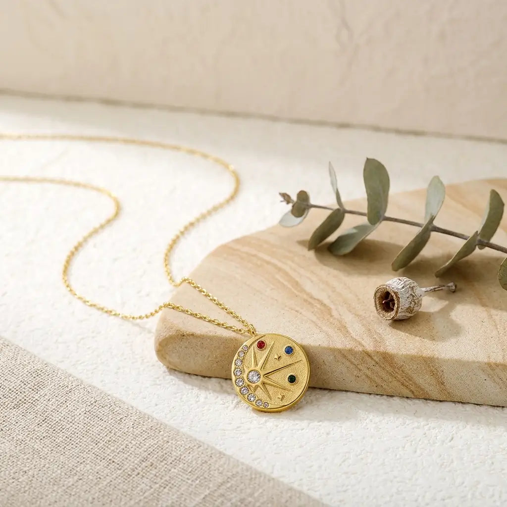 Celestial Star Moon Necklaces