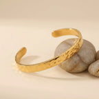 Hammered Cuff Bangle