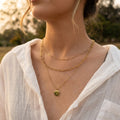 "Carpe Diem" 3-Layered Gold Necklaces