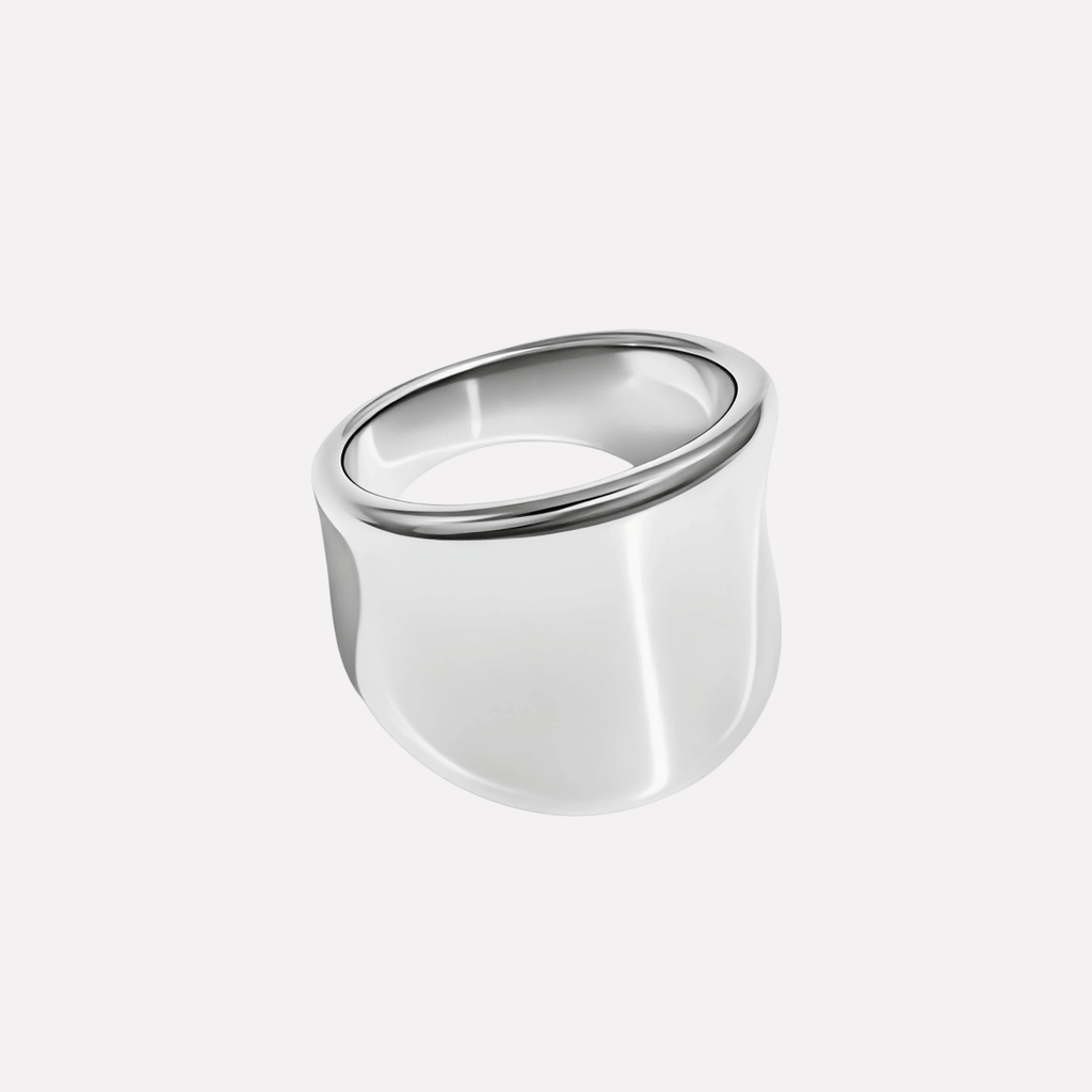 Sculpt Ring-Silver